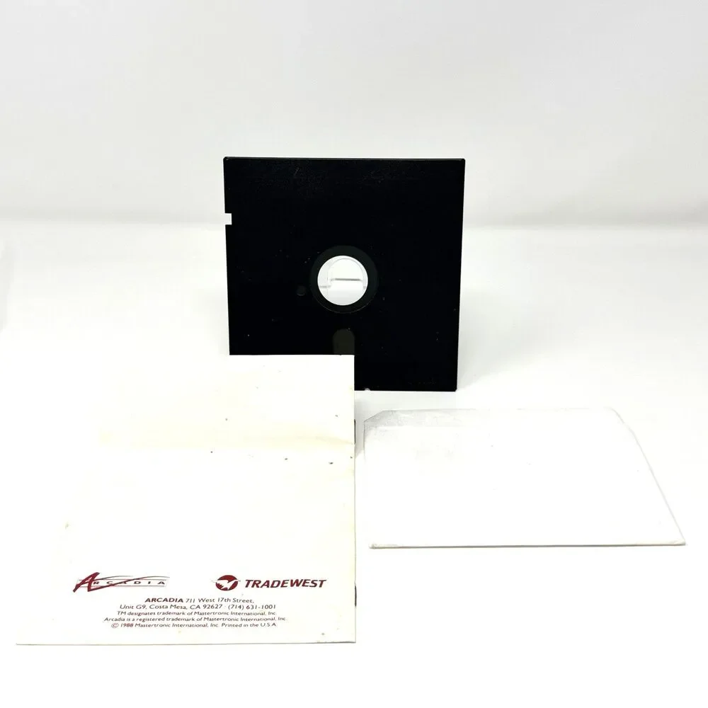 Double Dragon Commodore 64 128 C64 C128 Disk Manual Sleeve Arcadia Tradewest